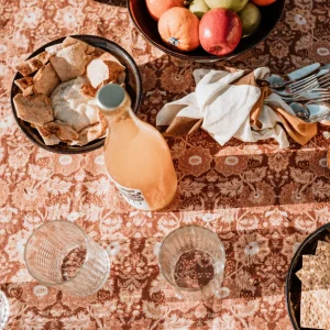 Banabae Arabella Linen Table Cloth- Kitchen
