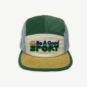 Banabae Be A Good Sport 5 Panel Cord Cap - Kids-Kids Back To Kindy | Hats, Caps And Beanies