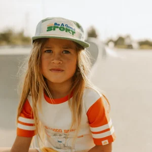 Banabae Be A Good Sport 5 Panel Cord Cap - Kids-Kids Back To Kindy | Hats, Caps And Beanies