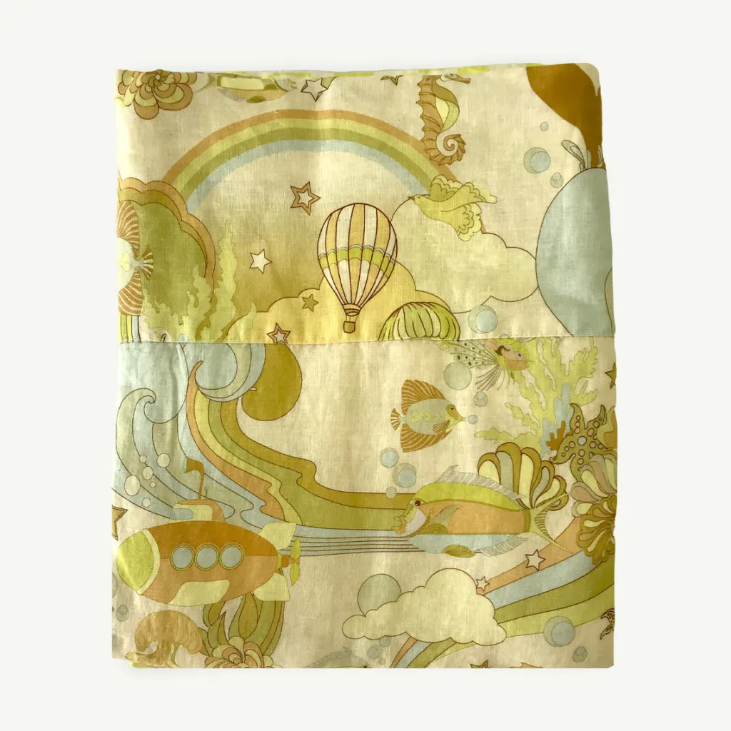 beneath_the_waves_flax_li_0-1.webp Banabae Beneath The Waves Flax Linen Flat Sheet-Kids Kid's Bedding | Kid's Bedding