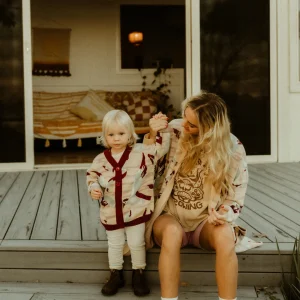 Banabae Birds Of A Feather Kids Cardigan-Kids Apparel