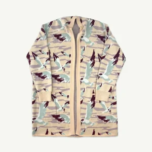 Banabae Birds Of A Feather Longline Cardigan - Ladies-Women Apparel
