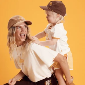 Banabae Brightside Washed Pinch Front Cap - Kids-Kids Back To Kindy | Hats, Caps And Beanies
