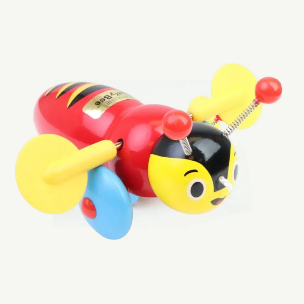buzzy_bee_classic_wooden__0.webp Banabae Buzzy Bee Classic Wooden Pull Along Toy-Kids The Birthday Collection | Books, Toys & Games