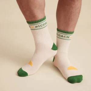 Banabae #1 Coach Organic Cotton Crew Socks-Women Socks | Socks