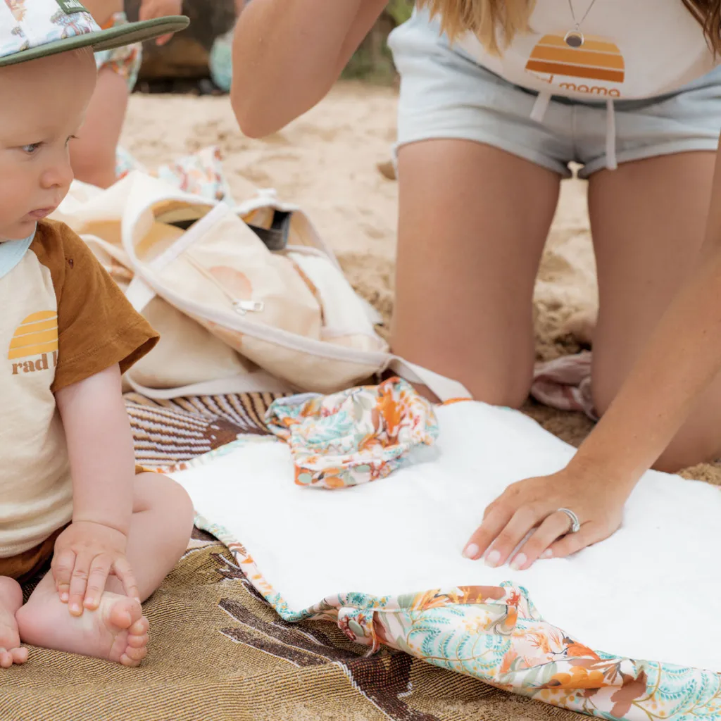 econaps_x_banabae_changin_2.webp Banabae Econaps x Changing Mat - Wall Flower-Kids Kid's Swim | Swim Nappies & Wet Bags