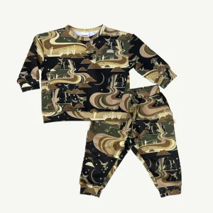 Banabae Fishing for Dreams Organic Cotton Twinset-Kids Back To Kindy | Apparel
