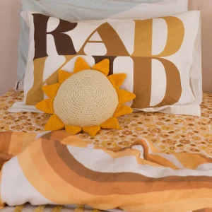 Banabae Flow State Flax Linen Flat Sheet-Kids Kid's Bedding | Kid's Bedding
