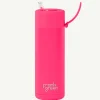 Banabae Frank Green 20oz Ceramic Reusable Bottle with Straw Lid - Neon Pink-Kids Back To Kindy