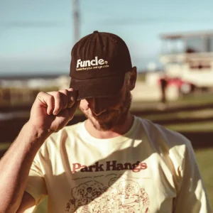 Banabae Funcle Baseball Cap - Washed Black- Hats, Caps And Beanies