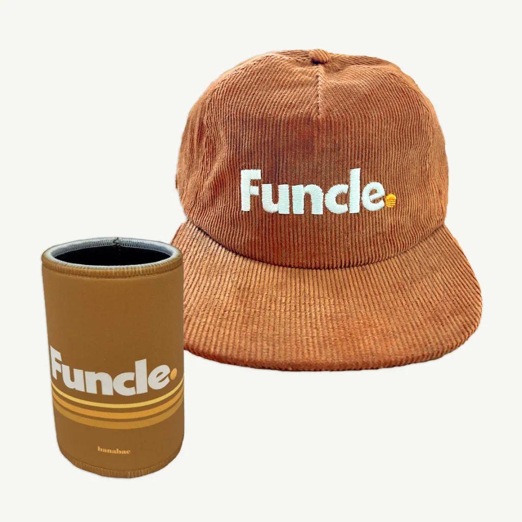 funcle_cap_amp_drink_cool_0.webp Banabae Funcle Cap & Drink Cooler Bundle- Hats, Caps And Beanies