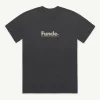 Banabae Funcle Organic Cotton Tee - Washed Black- Apparel