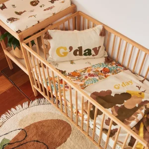 Banabae G'day Organic Cotton Blankie-Kids Kid's Bedding | Kid's Bedding