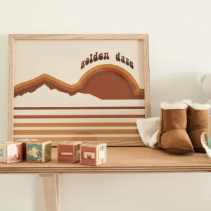 Banabae Golden Daze Digital Art Download- Nursery Art