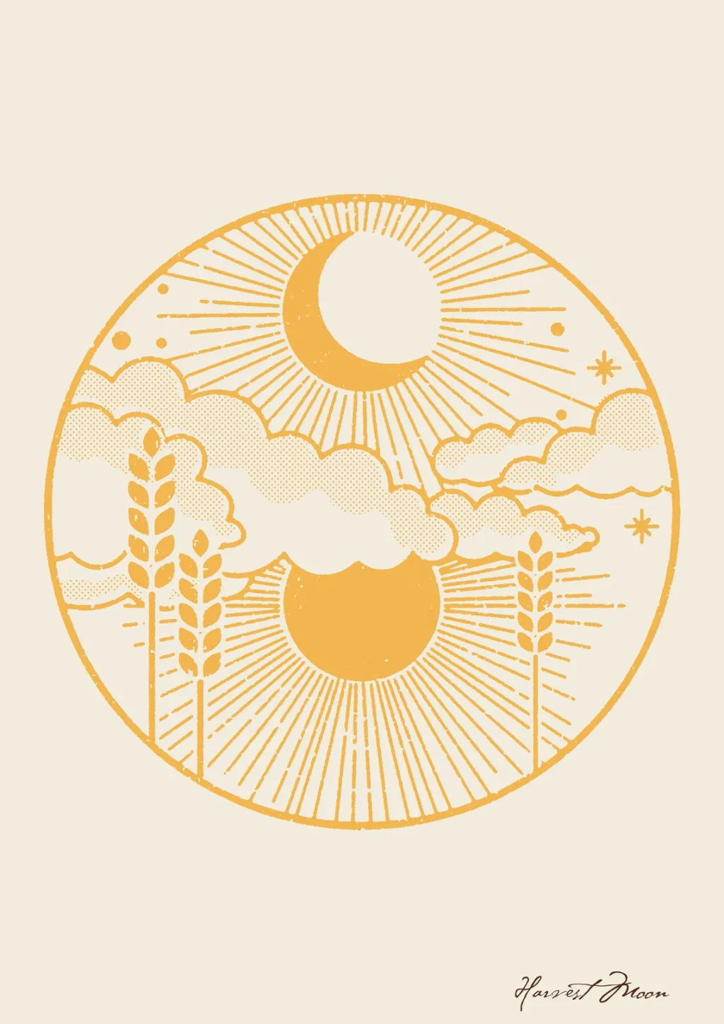 harvest_moon_digital_art__0.webp Banabae Harvest Moon Digital Art Download- Nursery Art