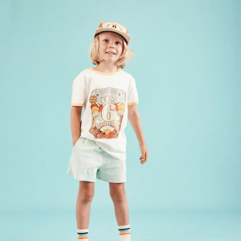 hip_hip_hooray_birthday_r_1-5.webp Banabae Hip Hip Hooray Birthday Ringer Tee - 6 Year Old-Kids The Birthday Collection