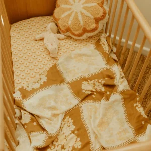 Banabae Holly Patchwork Bamboo / Organic Cotton Swaddle- Swaddles | Early Riser
