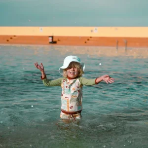 Banabae Island Time Eco Rashie-Kids Beach | Kid's Swim