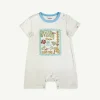 Banabae Island Time Hemp / Organic Cotton Playsuit-Kids Back To Kindy | Apparel