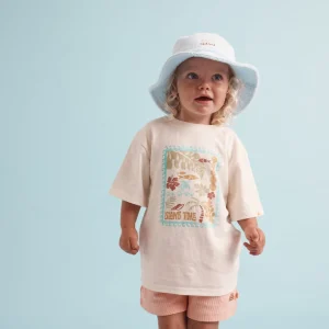 Banabae Island Time Hemp Tee - Kids-Kids Back To Kindy | Apparel