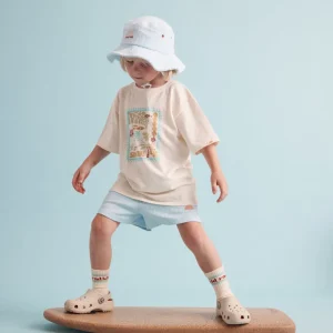 Banabae Island Time Hemp Tee - Kids-Kids Back To Kindy | Apparel