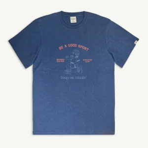 Banabae Keep On Running Adults Tee - Navy-Women Apparel | Apparel