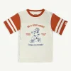 Banabae Keep On Running Kids Sports Tee - Poppy-Kids Back To Kindy | Apparel