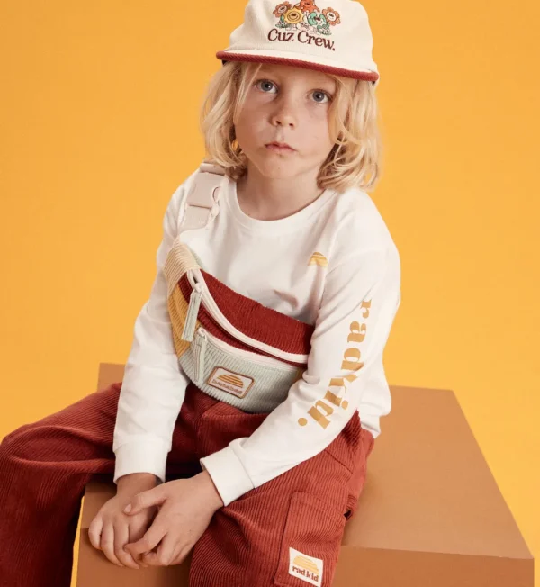 Banabae Kids Corduroy Splice Eco Belt Bag - Primary-Kids Back To Kindy | Bags And Backpacks