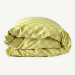 Banabae Lime Check Quilt Cover-Kids Kid's Bedding | Kid's Bedding