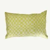 Banabae Lime Check Standard Pillowcase-Kids Kid's Bedding | Kid's Bedding