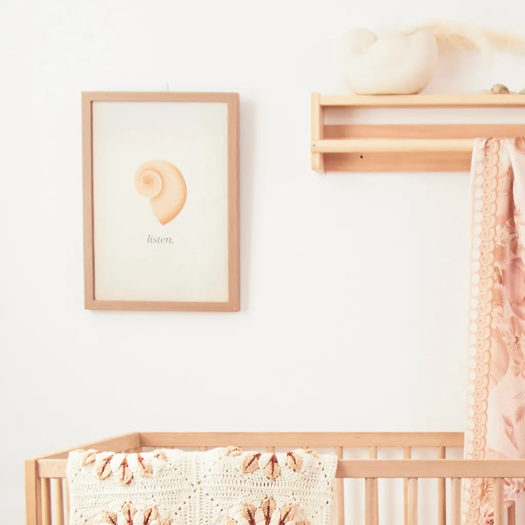Banabae Listen Digital Art Download- Nursery Art