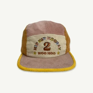 Banabae 2nd Birthday Cord Cap - Musk Spliced-Kids The Birthday Collection | Hats, Caps And Beanies