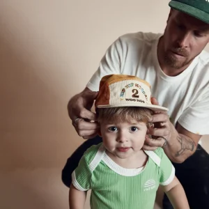 Banabae 2nd Birthday Cord Cap - Primary Spliced-Kids The Birthday Collection | Hats, Caps And Beanies