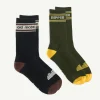 Banabae Old Mate and Ripper Organic Cotton Crew Sock Adult Pack- Socks
