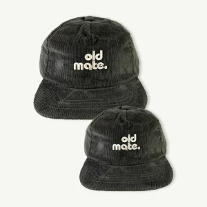 Banabae Old Mate Cord Cap Bundle - Dark Khaki-Kids Hats, Caps And Beanies | Hats, Caps And Beanies