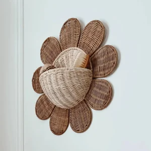 Banabae Olli Ella Rattan Daisy Wall Basket-Kids The Birthday Collection | Books, Toys & Games
