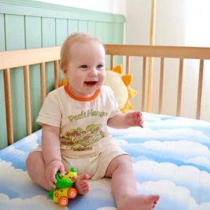 Banabae Park Hangs Organic Cotton Playsuit-Kids Back To Kindy | Apparel