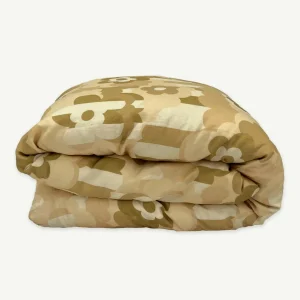 Banabae Petal Puff Flax Linen Quilt Cover- Adults Bedding