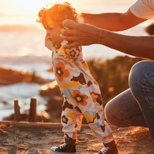 Banabae Petal Puff Organic Cotton Jumpsuit-Kids Back To Kindy | Apparel