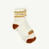 Banabae Rad Aunty Organic Cotton Crew Sock Single - Natural-Women Socks