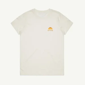 Banabae Rad Aunty Tee Organic Cotton - Natural-Women Apparel