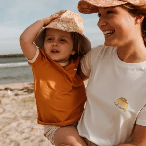 Banabae Rad Aunty Tee Organic Cotton - Natural-Women Apparel