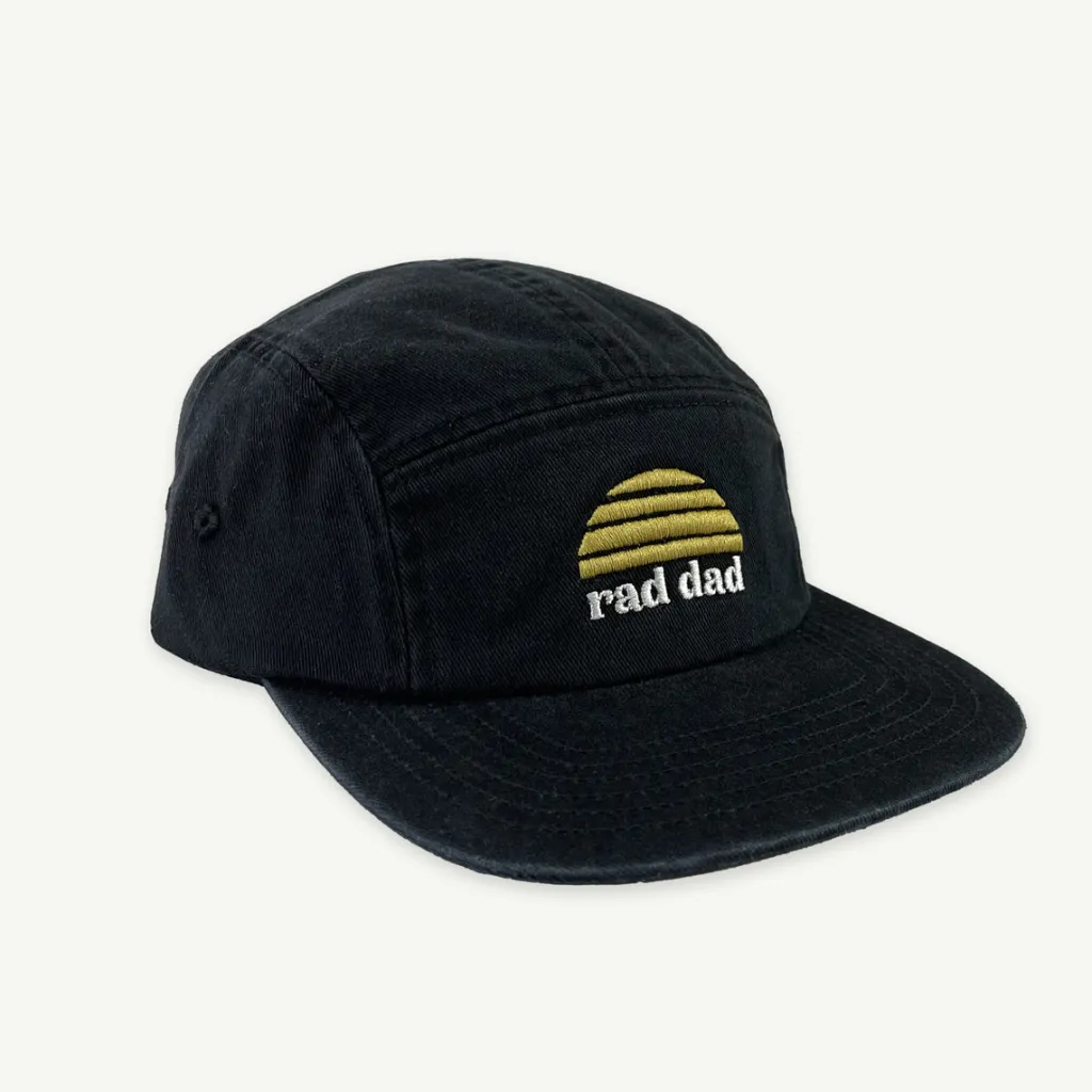 rad_dad_cap__washed_black_0.webp Banabae Rad Dad Cap - Washed Black- Hats, Caps And Beanies