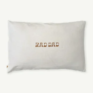 Banabae Rad Dad Embroidered Standard Pillowcase- Adults Bedding