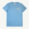 Banabae Rad Dad Organic Cotton Flow Tee - Blue- Apparel