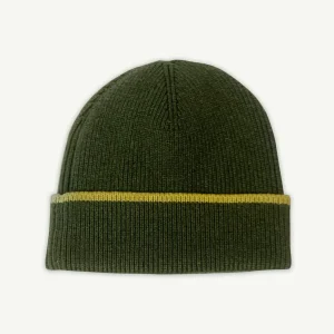 Banabae Rad Dad Organic Cotton Knit Beanie - Khaki- Hats, Caps And Beanies