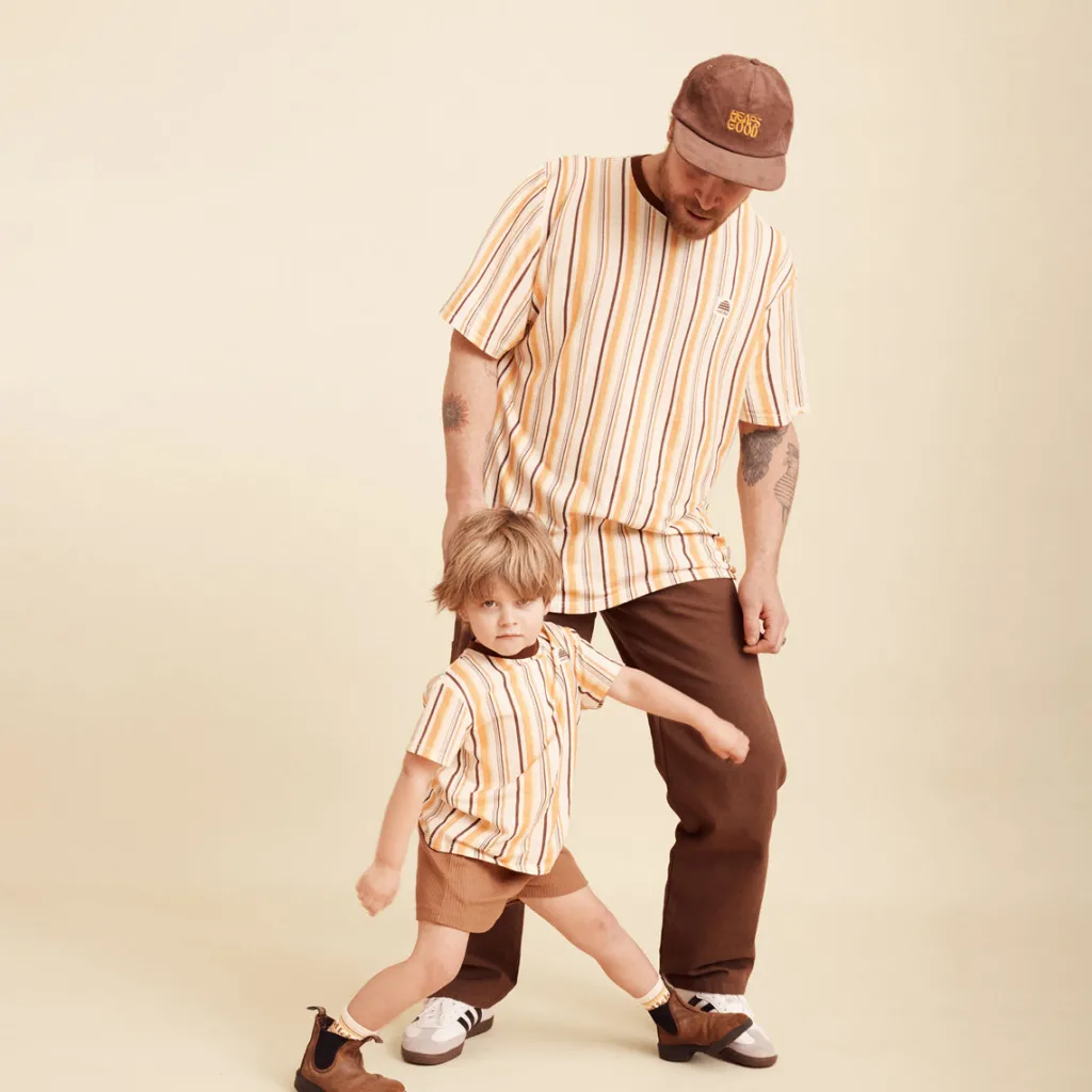 rad_dad_vertical_stripe_h_1.webp Banabae Rad Dad Vertical Stripe Hemp Tee- Apparel
