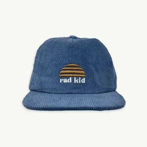 Banabae Rad Kid Cord Cap - Denim Blue-Kids Hats, Caps And Beanies | Hats