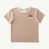 Banabae Rad Kid Mauve Ringer Tee-Kids Apparel