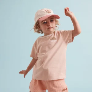 Banabae Rad Kid Mauve Ringer Tee-Kids Apparel